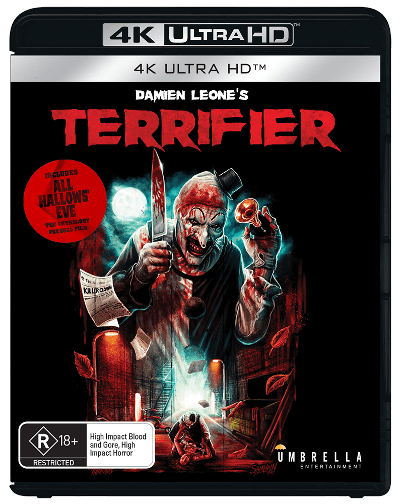 Terrifier (2016) HDR 4K (inc All Hallow's Eve)