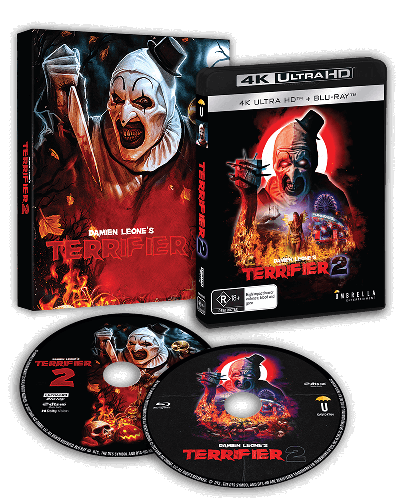 ART ATTACK - Terrifier Boxset 4K & Blu-ray