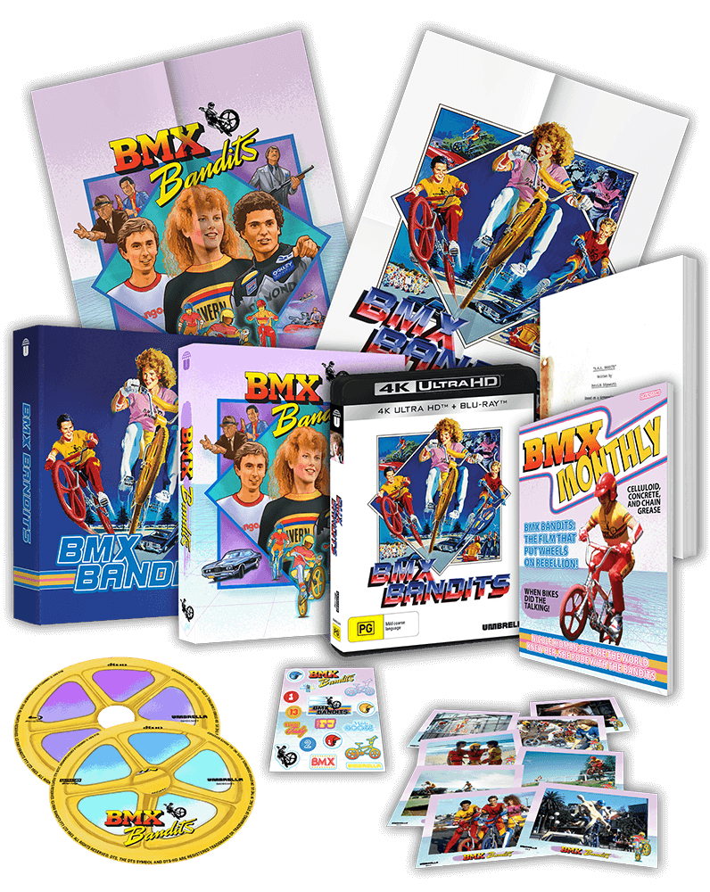 BMX Bandits (AU 4K UHD/Blu-ray Collector’s Edition) - Umbrella Entertainment 4K UHD + Blu-ray