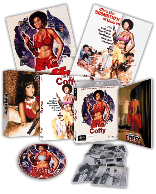 Coffy (1973) Collector's Edition (Blu-Ray +Book +Rigid case +Slipcase +Poster +Artcards)