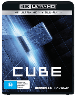 Cube (1997) 4K & Blu-ray Collector's Edition (+4K Cypher)