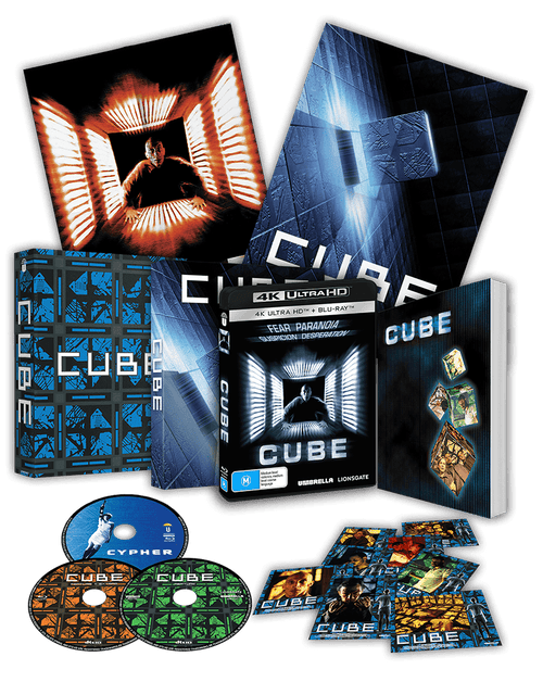 Cube (1997) 4K & Blu-ray Collector's Edition (+4K Cypher)