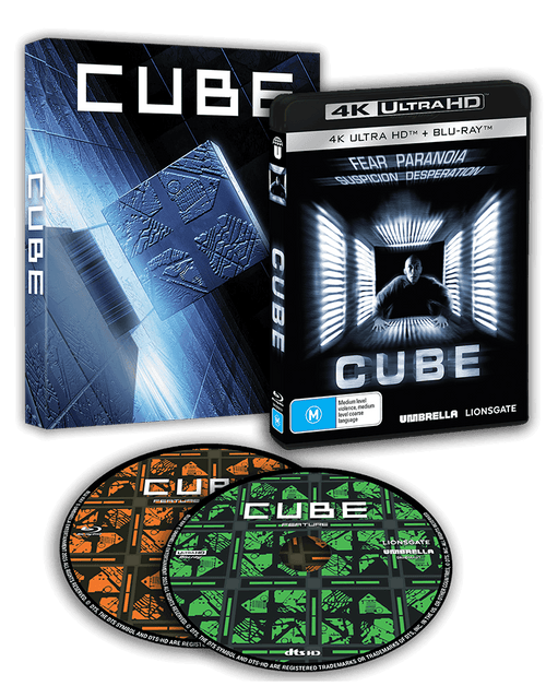 Cube (1997) 4K & Blu-ray