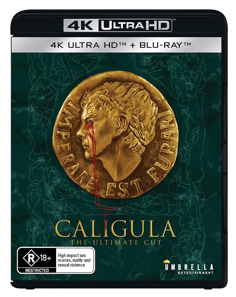 Caligula: The Ultimate Cut (2023) 4K & 3 Blu-rays