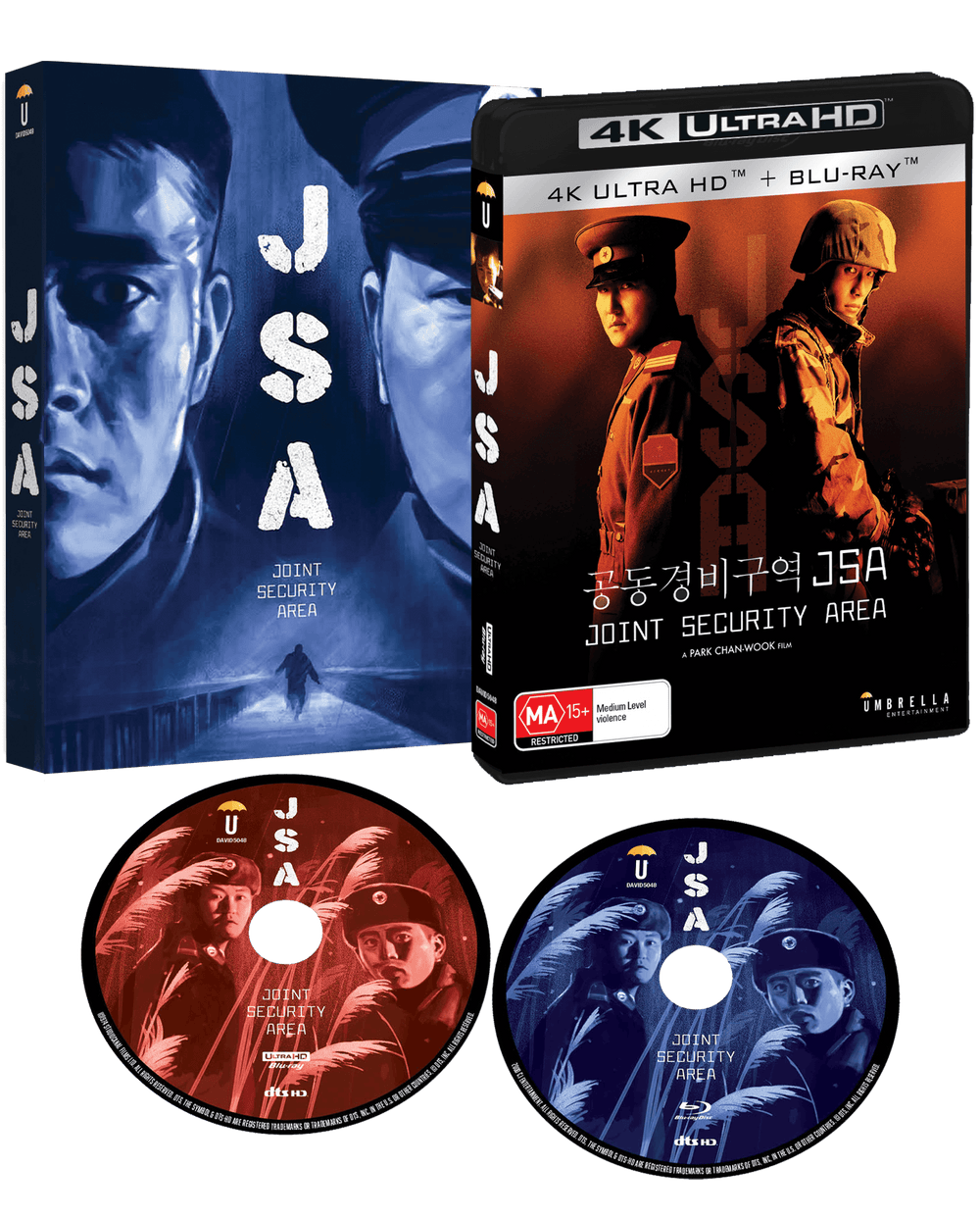 JSA Joint Security Area (2000) 4K + Blu-ray