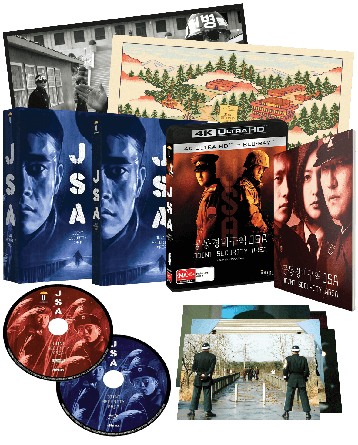 JSA Joint Security Area (2000) Collector's Edition (4K +Blu-Ray