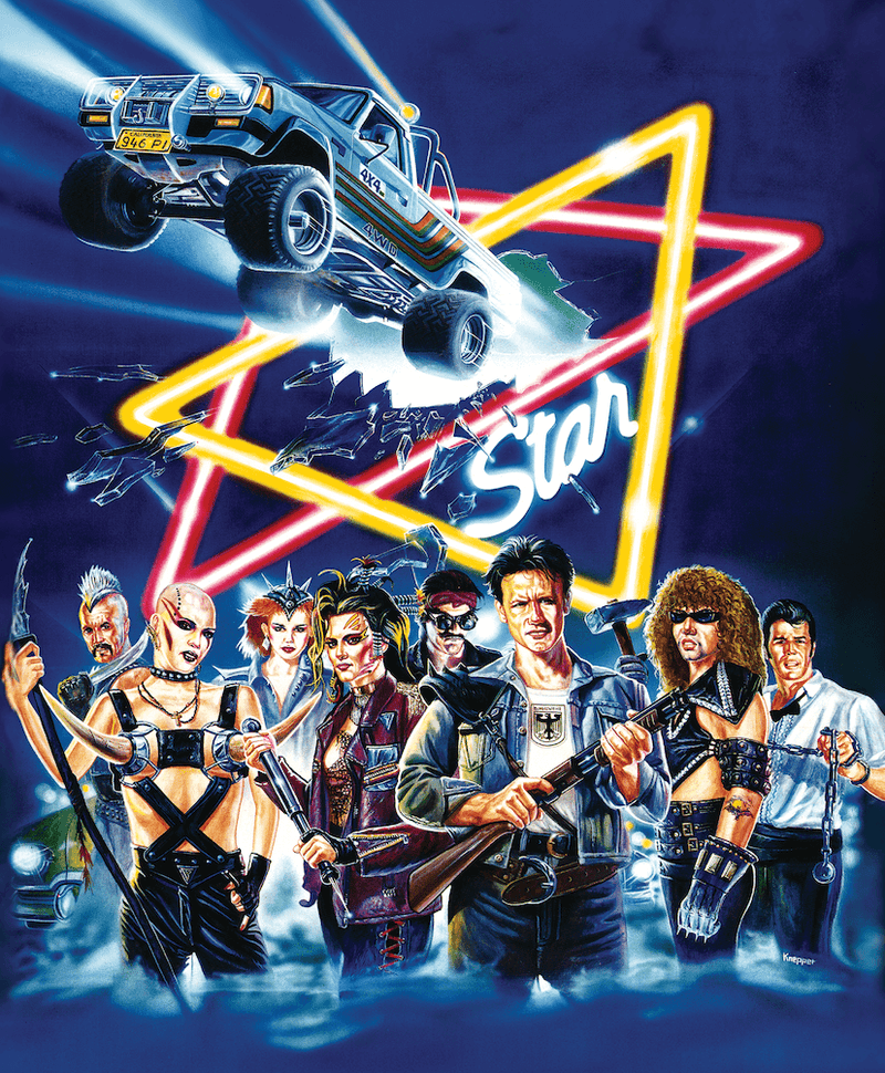 KARBOY Dead End Drive-In Big Collector's Edition (1986) (4K UHD +Blu-Ray +CD +Book +Rigid case +Slipcase +Poster +Artcards +Keychain +Tshirt +Freshener +Stickers)
