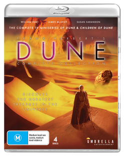 Frank Herberts Dune & Children of Dune Collector's Edition (2000, 2003)  (Blu-Ray +Brick Set +Rigid Case +Book +Artcards +Poster)