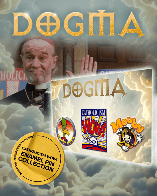 DOGMA Catholicism Wow! Enamel pin collection