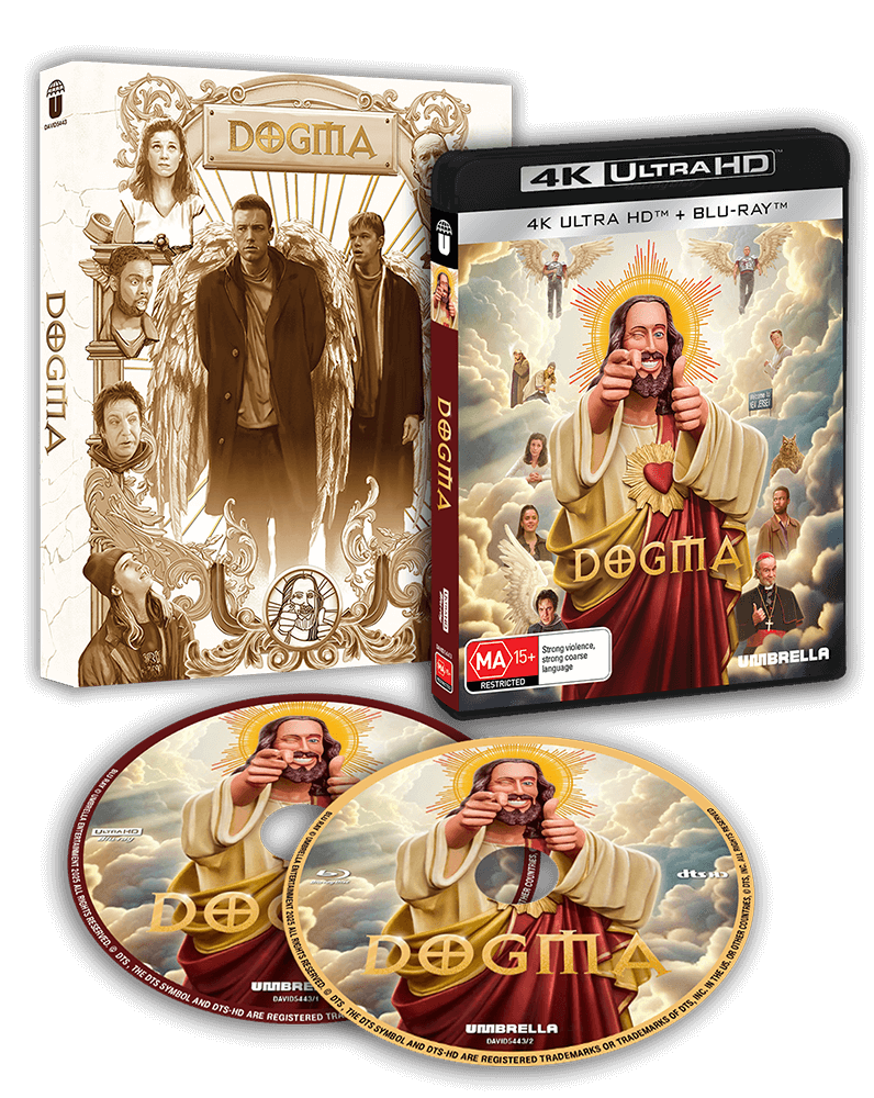 DOGMA (1999) 4K & Blu-ray