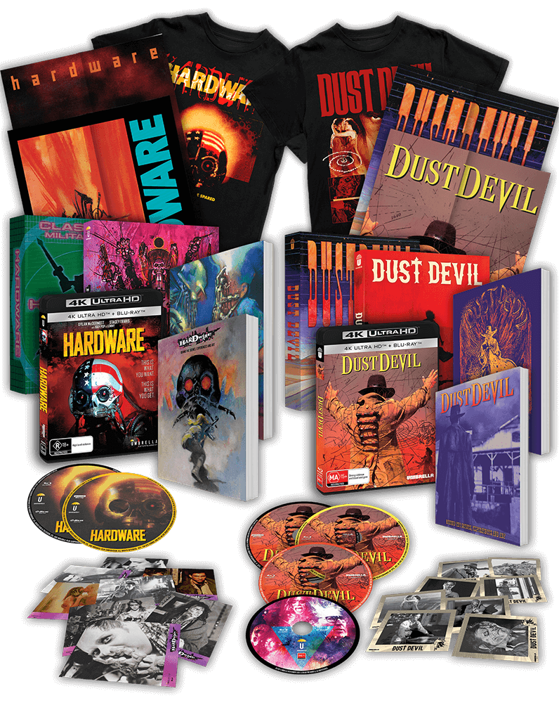 Hyperdust Merch Dust Devil T-Shirt Collector's Edition (+ Colors Out Of Space) & Hardw ...