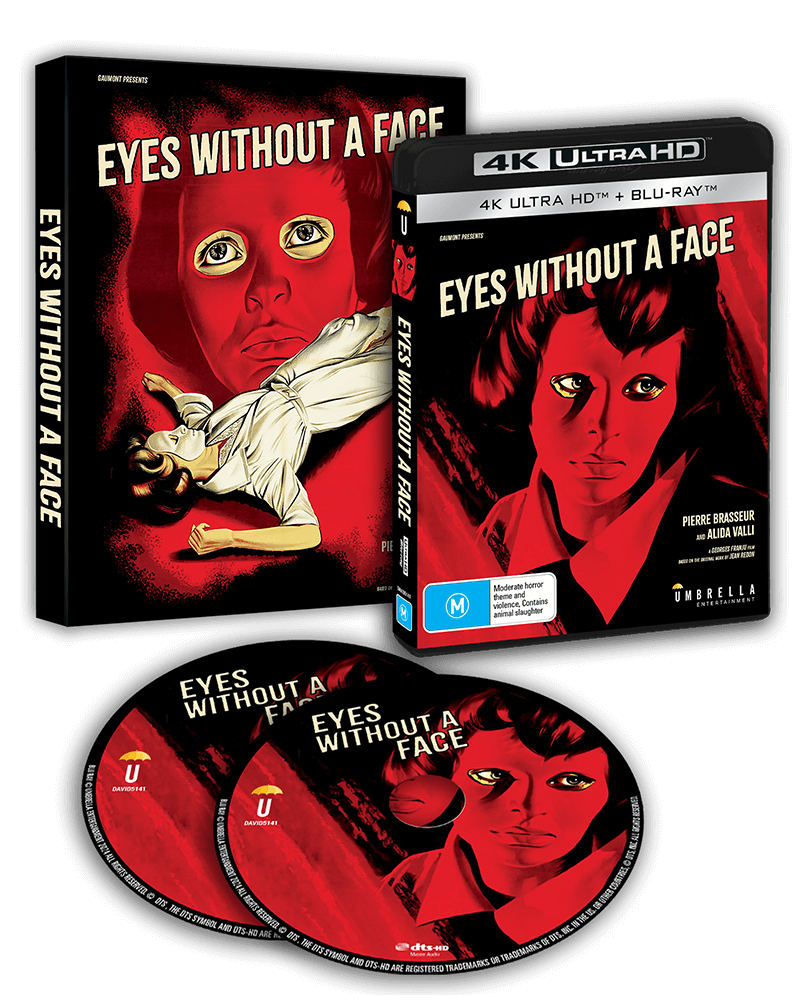 Eyes Without A Face aka Les Yeux Sans Visage (1960) 4K & Blu-ray