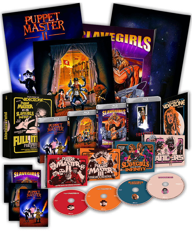 Full Moon Fright Box Vol. 3 (1990, 1991, 1984, 1987) Blu-ray Collector's Edition