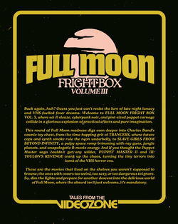 Full Moon Fright Box Vol. 3 (1990, 1991, 1984, 1987) Blu-ray Collector's Edition