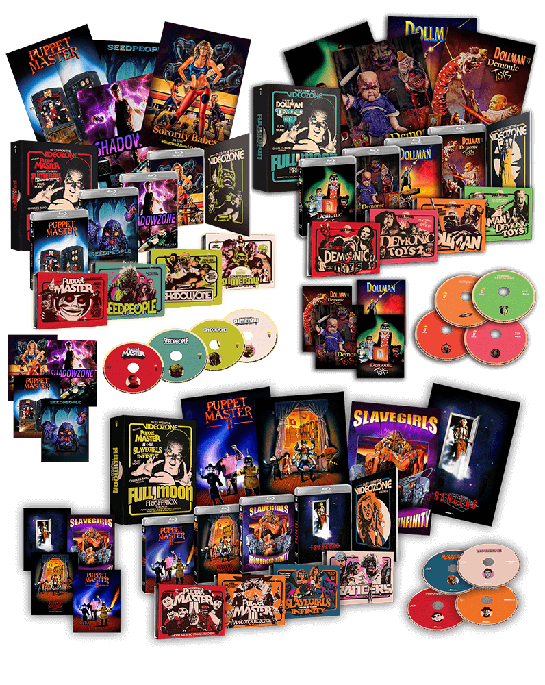 SUPER MOON COLLECTION - Full Moon Frightbox Vol I + Full Moon Frightbox Vol II + Full Moon Frightbox Vol III