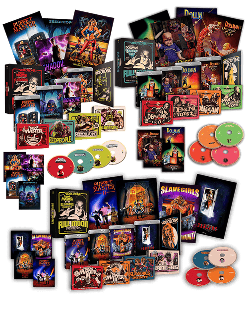 SUPER MOON COLLECTION - Full Moon Frightbox Vol I + Full Moon Frightbox Vol II + Full Moon Frightbox Vol III