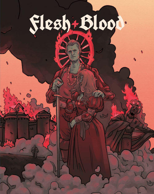Flesh + Blood (1985) Collector's Edition (Blu-Ray +Book +35mm film +Rigid case +Slipcase +Poster +Artcards)