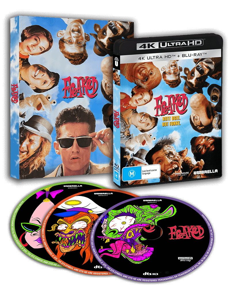 Freaked (1993) 4K & 2 Blu-ray