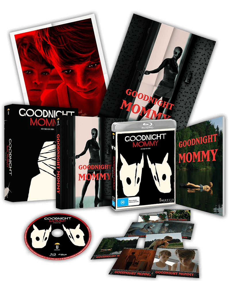 Goodnight Mommy aka Ich Seh, Ich Seh (2014) Collector's Edition (Blu-Ray +Book +Rigid case +Slipcase +Poster +Artcards)