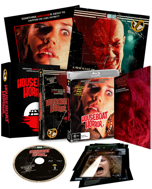 Houseboat Horror Collector's Edition (1989) (Blu-ray +Rigid case +Slipcase +Poster +Book +Artcards)