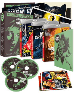 Hammer Horror Vol 2 Collector's Edition: Shadow Of The Cat + Night Creatures + Phantom Of The Opera (Blu-Ray +Posters +Poster Cards) (1961, 1962)