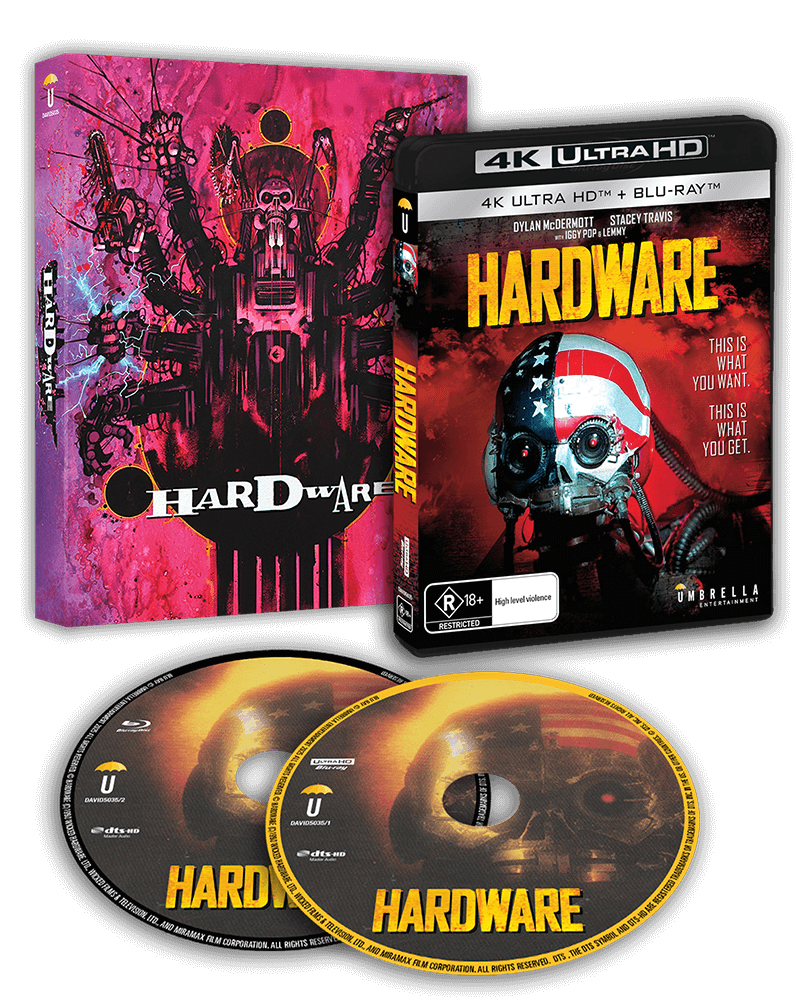 Hardware (1990) 4K & Blu-ray