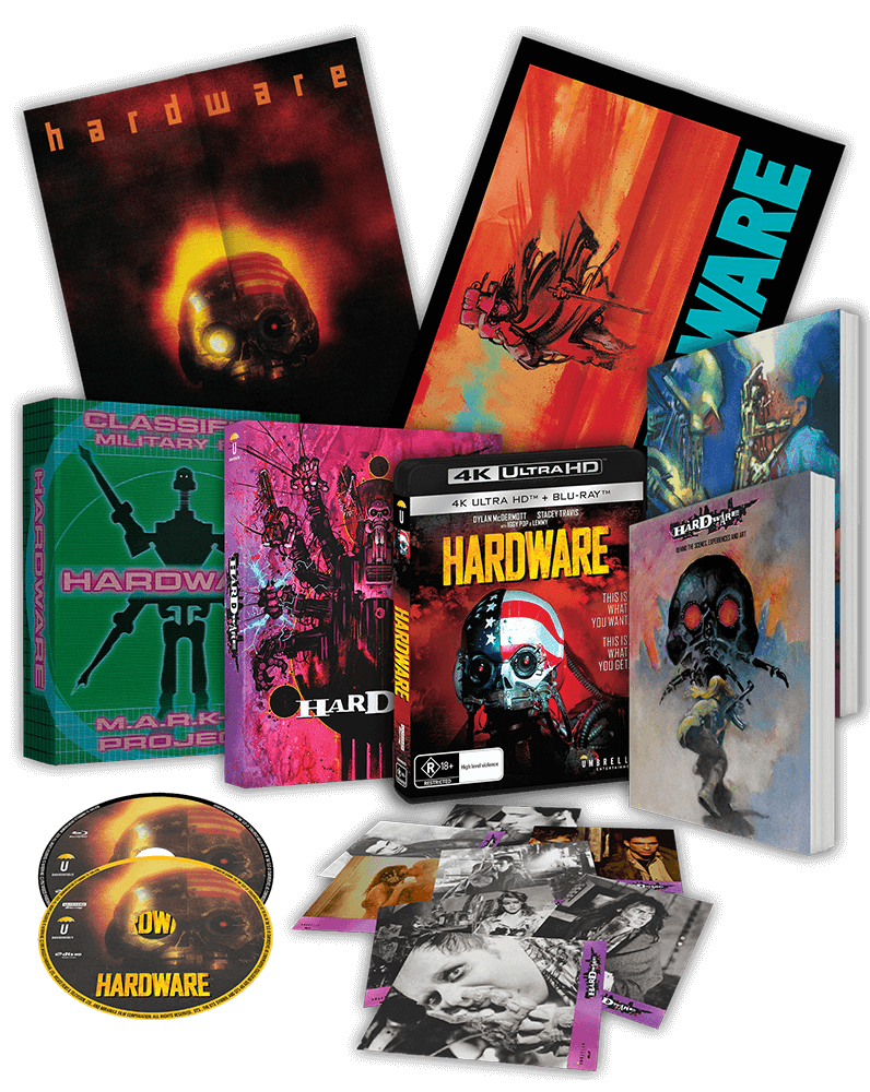 Hardware (1990) 4K & Blu-ray Collector's Edition