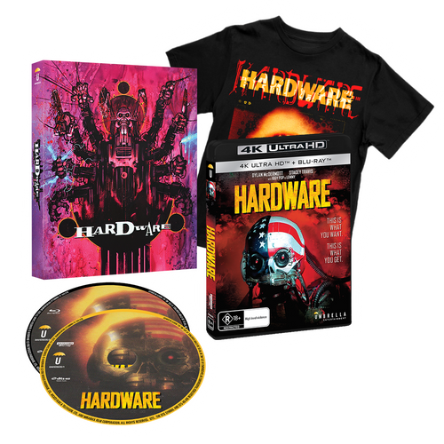 Hardware (1990) 4K & Blu-ray & T-shirt