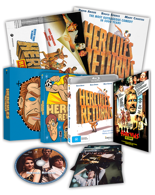 Hercules Returns Collector's Edition (Blu-Ray +Book +Rigid case +Slipcase +Poster +Artcards) (1993)