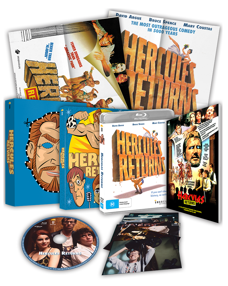 Hercules Returns Collector's Edition (Blu-Ray +Book +Rigid case +Slipcase +Poster +Artcards) (1993)