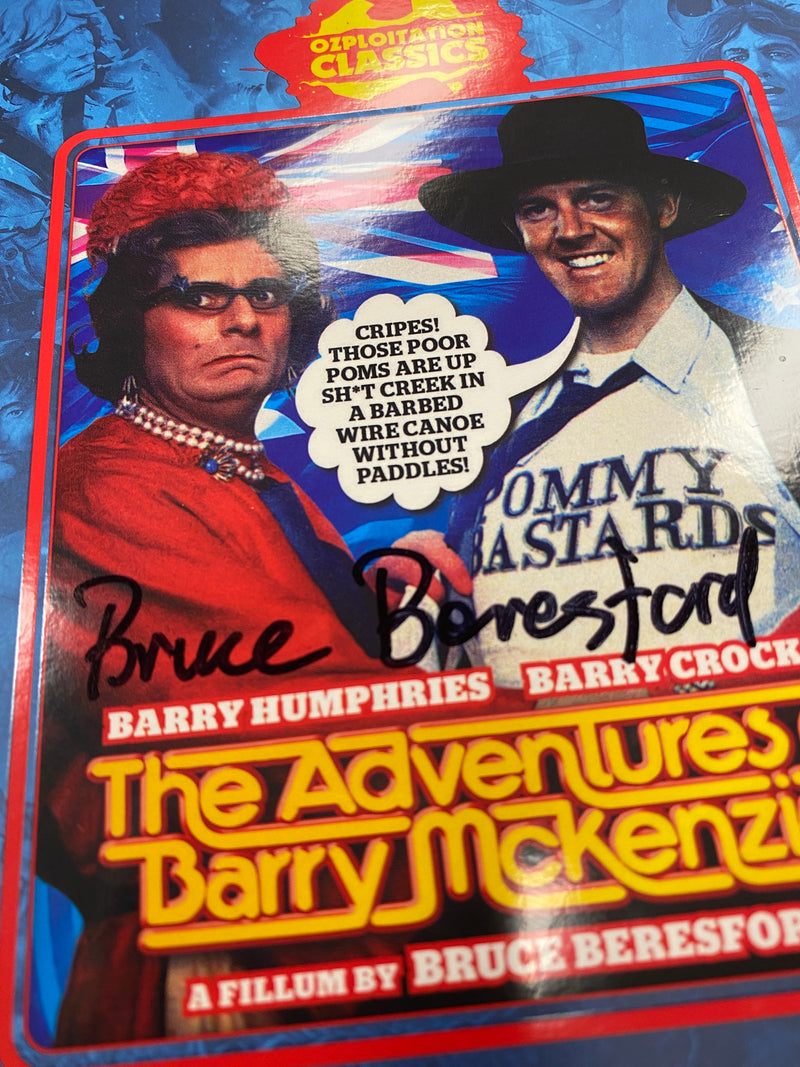 The Adventures Of Barry Mckenzie - Signed by Bruce Beresford