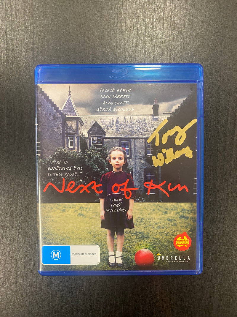 Next Of Kin Blu-ray (Signed by Tony Williams)