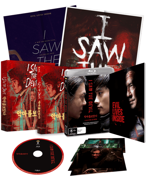I Saw The Devil Collector's Edition (2010) (Blu-Ray +Book +Artcards +Poster +Slipcase)
