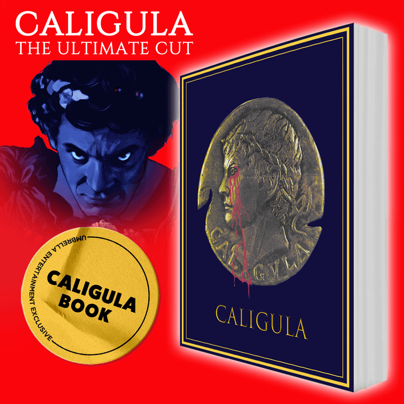 ABSOLUTE POWER - Caligula: The Ultimate Cut (2023) Collector's Edition (4K +2 Blu-Rays +2 Books +Magazine +Rigid case +Slipcase +2Posters +Artcards)