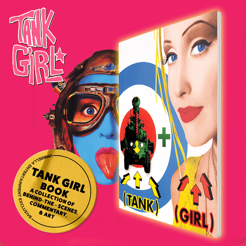 Tank Girl (1995) (Blu-Ray +Book +Rigid case +Slipcase +Poster +Artcards)
