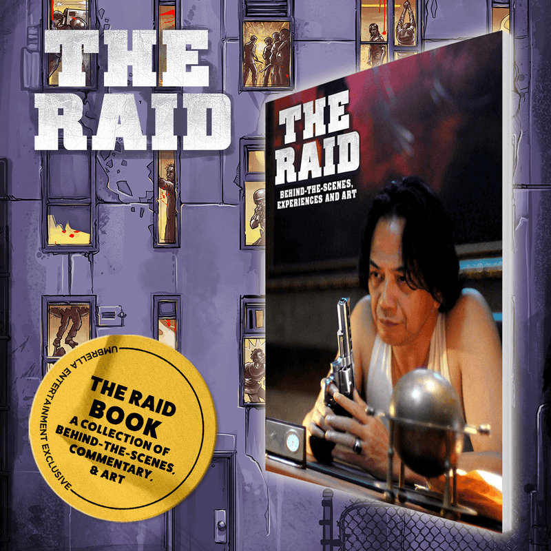 The Raid (2011) Collector's Edition (UHD + Blu-ray +Graphic Novel +Boo