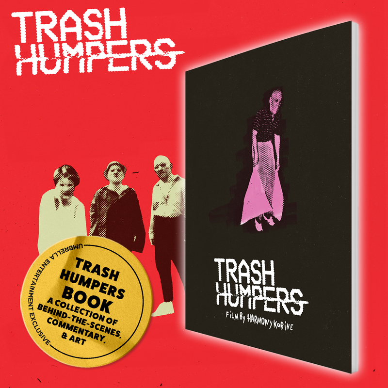 LITTLE DEVILS - Trash Humpers (2009) VHS Collector's Edition (Blu-Ray +VHS +Presskit +Book +Rigid case +Slipcase +Poster +Artcards)