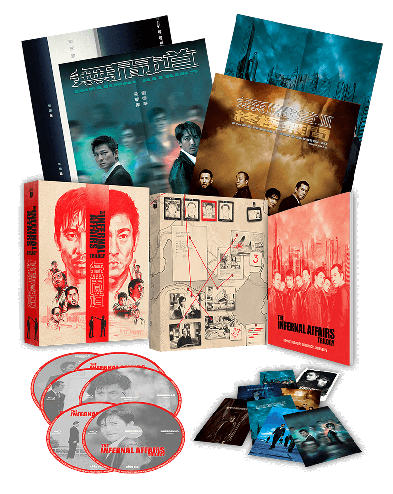 Infernal Affairs Trilogy (2002, 2003, 2003) 4K & Blu-ray Collector's Edition