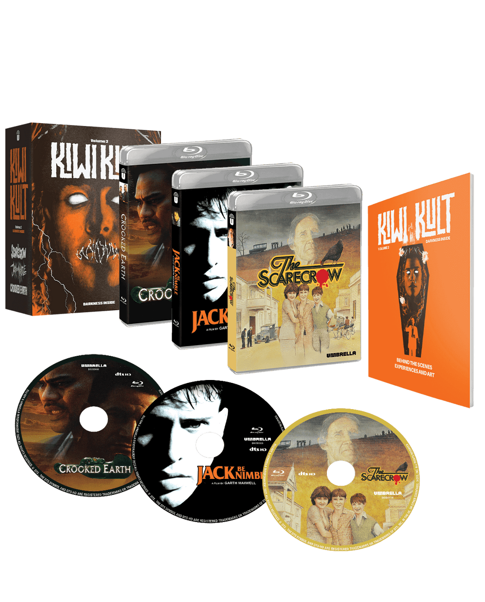Kiwi Kult Volume 2: DARKNESS INSIDE (1982, 1993, 2001) Blu-ray Collector's Edition