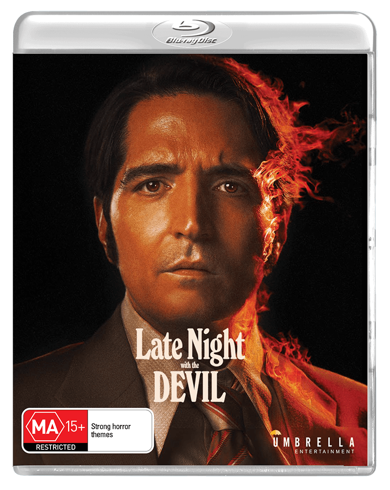 NIGHT OWLS FAN CLUB - Late Night With The Devil Collector's Edition (2024) (Blu-Ray +VHS +TVGuide +Book +Rigid case +Poster +Artcards)