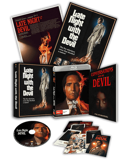 Late Night With The Devil Collector's Edition (2024) (Blu-Ray +Book +Rigid case +Poster +Artcards)