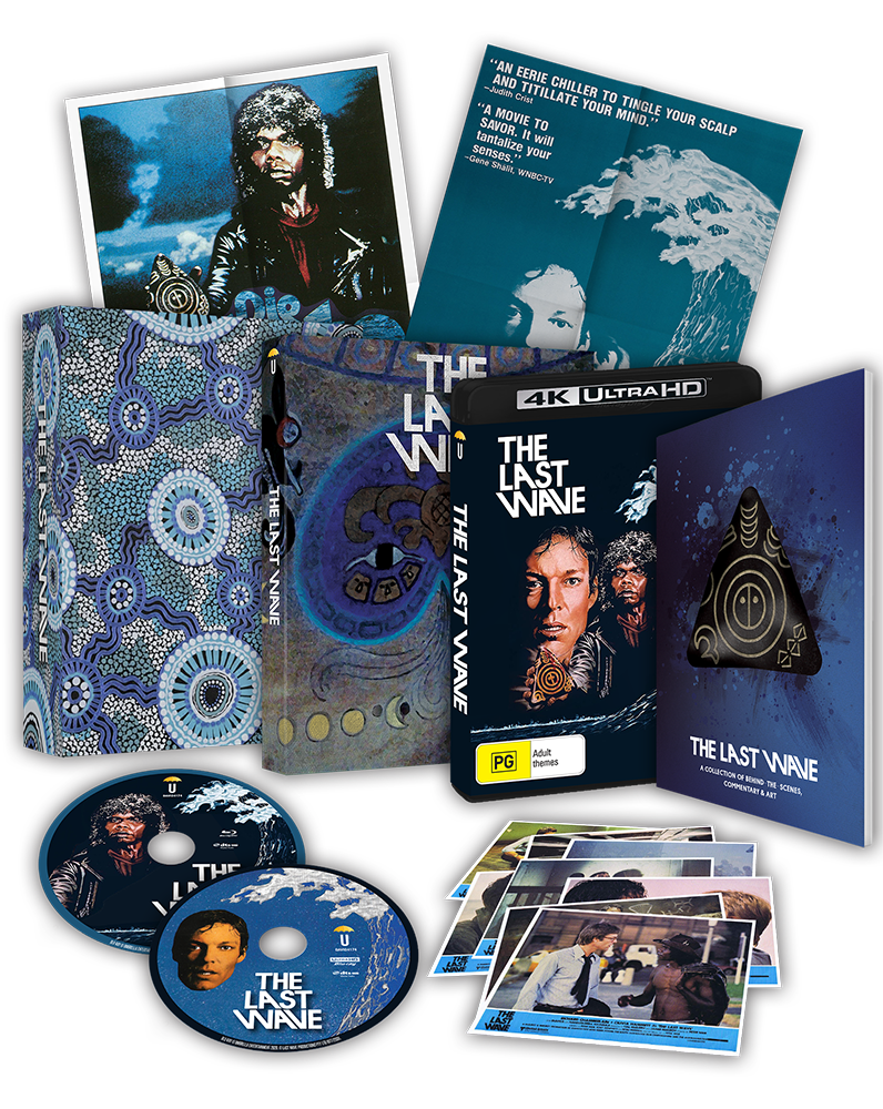 The Last Wave Collector's Edition (4K UHD +Blu-Ray +Book +Rigid case +Slipcase +Poster +Artcards) (1977)