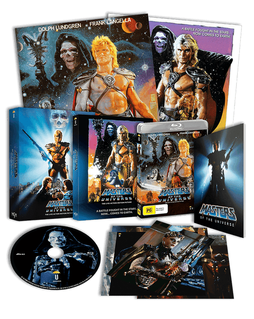 Masters Of The Universe (1987) Collector's Edition (Blu-Ray +Book +Rigid case +Slipcase +Poster +Artcards)