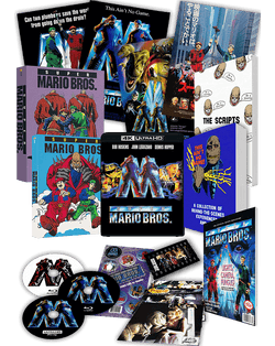 TRUST THE FUNGUS - Super Mario Bros. 30th Anniversary Collector's Edition (3 Disc - 4K UHD + 2 Blu-Rays +Books +Film Cell +Posters +Stickers +Artcards +Slipcase +Rigid Case) (1993)