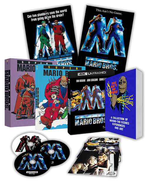 Super Mario Bros. 30th Anniversary Collector's Edition (3 Disc - 4K UHD + 2 Blu-Rays +Book +Artcards +Slipcase +Rigid Case) (1993)