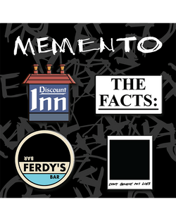 Memento Hard Enamel Pin Set