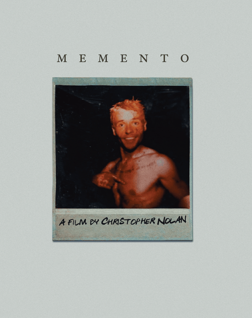 Christopher Nolan's Memento 25th Anniversary (2000) 4K & Blu-ray
