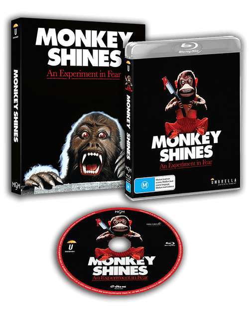 Monkey Shines: An Experiment In Fear (1988) (Blu-ray)