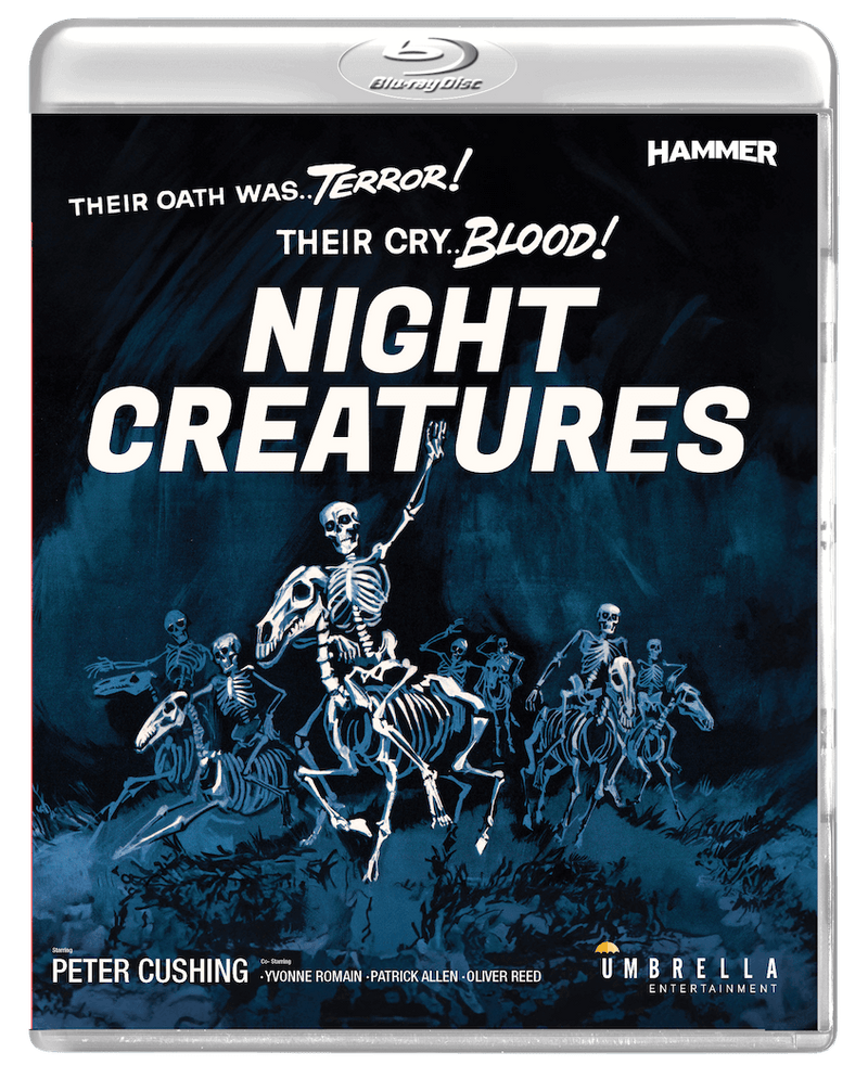 Hammer Horror Vol 2 Collector's Edition: Shadow Of The Cat + Night Creatures + Phantom Of The Opera (Blu-Ray +Posters +Poster Cards) (1961, 1962)