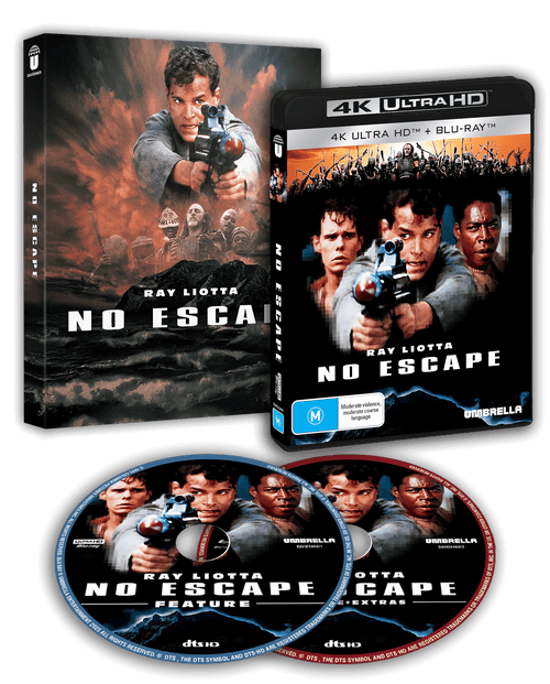No Escape AKA Escape from Absolom (1994) 4K & Blu-ray